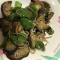 かずくん☆'s cooksnap of when they made なすとピーマンのじゃこ炒め.