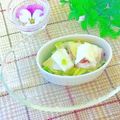 hikarin♪'s cooksnap of when they made カフェ風☆りんごとキャベツのサラダ.