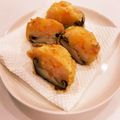 ❁Abake❁'s cooksnap of when they made 【 椎茸の海老しんじょ天ぷら 〗.
