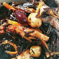 MIKOさん's cooksnap of when they made ひじきとさつま揚げの煮物.