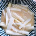 夕飯は６時です's cooksnap of when they made ウドの酢味噌合え☆ウドの皮はきんぴらに♪.
