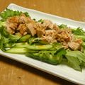 140㎝わんたるママ's cooksnap of when they made よだれ鶏風シーチキン.