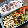 もふもふクロさん's cooksnap of when they made 卵１つで♡白だしと海苔の和風卵焼き♡.