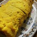 omaruchan's cooksnap of when they made 南瓜の煮物をリメイク★かぼちゃの玉子焼き.
