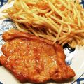 yaｰya's cooksnap of when they made 豚ロースの味噌マヨソテー.