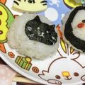 ひろひよ's cooksnap of when they made お弁当に♪海苔でネコちゃん♪.