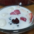 sweet_rose's cooksnap of when they made ベトナムスイーツ☆いちごと白玉のチェー.