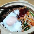 sweet_rose's cooksnap of when they made 土鍋でおこげ♡簡単本格♪石焼きビビンパ.