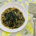 あき☆kitchen's cooksnap of when they made 和風♪海苔佃煮と梅干しのパスタ.