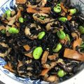 おのみちゃん's cooksnap of when they made 枝豆入り☆ひじきの煮物.