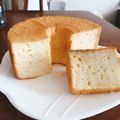 うめこ☆彡's cooksnap of when they made 卵白だけのバニラシフォン.