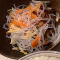 ルナＰボール's cooksnap of when they made 定番‼ごま香る☆中華風春雨サラダ.