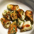 クックUXM7QJ☆'s cooksnap of when they made ちくわの磯辺焼き.