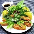 辰夫女子's cooksnap of when they made 鶏皮と小ねぎのポン酢サラダ～おつまみ風～.