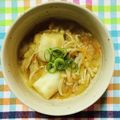 チェックのミニくま's cooksnap of when they made 麩とエノキ・人参のみぞれ煮♪.