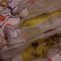 **おーちゃん**'s cooksnap of when they made 栗と小倉の簡単レンジケーキ.