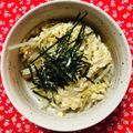 チェックのミニくま's cooksnap of when they made 簡単もやしの卵とじ（丼）.