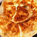 ウニヨラ's cooksnap of when they made 餃子の皮 de ねぎ餅（葱油餅）・肉餅.