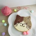 ハッピーライラック's cooksnap of when they made 三毛猫パン☆ミルク食パン☆ネコパン.