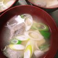 ひっこ's cooksnap of when they made 富山だね～！お味噌汁【すり身】.