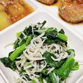 ちょちょこ✫'s cooksnap of when they made レンジで簡単！小松菜としらすの胡麻ナムル.