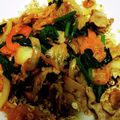 かん太郎★'s cooksnap of when they made オートミールの豚キムチ丼.