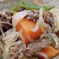 クックふうか☆'s cooksnap of when they made ひき肉で肉じゃが.