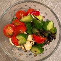 cook☆mi's cooksnap of when they made 簡単☆きゅうりとモッツァレラの塩昆布和え.