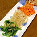 kaoleee's cooksnap of when they made ほうれん草&豆もやしのナムル.