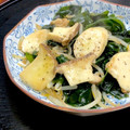 ルぴあ's cooksnap of when they made もやし と エリンギ と 塩蔵ワカメ炒め.