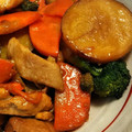 ぺりりん's cooksnap of when they made 鶏肉と根菜のさっぱり炒め蒸し.