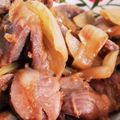 NEKOほっぺ's cooksnap of when they made 砂肝煮♪ (梅干し入りの甘辛煮).