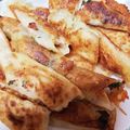 70minto's cooksnap of when they made ササミのシソチーズ餃子の皮巻焼.