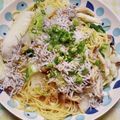 は～ちゃん。's cooksnap of when they made しらすと白菜の和風スープパスタ♪.