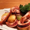chanmomoti's cooksnap of when they made いかとじゃがいものガーリックバター炒め☆.