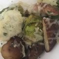 ☆lalapin☆'s cooksnap of when they made 芽キャベツときのこのチーズ焼き.