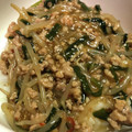 ♪チョコたんママ♪'s cooksnap of when they made 簡単！もやしでとろ～り♪台湾丼？.