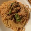 クックFFJ6WO☆'s cooksnap of when they made 濃厚海老クリームパスタ＠残った海老の殻で.