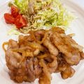 クックエリー's cooksnap of when they made フライパンで簡単♡豚肉のしょうが焼き.