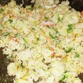 ブランシュkuu's cooksnap of when they made 水菜の炒飯.