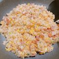 しばちゃそ's cooksnap of when they made むね肉でとろジューシーチャーハン！.