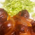 bibibibibi's cooksnap of when they made 子供も大好き！甘酢あんのミートボール.