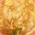 ぴあのちゃん95's cooksnap of when they made 生姜でポカポカ！とろ〜り白菜卵スープ.