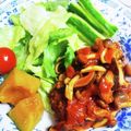 のり子のおかず♪'s cooksnap of when they made 煮込みハンバーグ♪トマトソースで煮込んで.