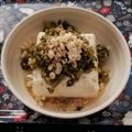 ☆hikonyan☆'s cooksnap of when they made 高菜漬けとあげ玉の冷奴.