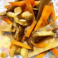 あたむ❤189's cooksnap of when they made シャキシャキ止まらん♪菊芋のきんぴら☆.