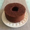 もぐもぐママ♪'s cooksnap of when they made 濃厚♡チョコレートシフォンケーキ.