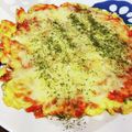 プラハの街並み's cooksnap of when they made 卵と豆腐のチーズお焼き.