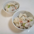 papikun's cooksnap of when they made 塩昆布と桜えびで枝豆。のおにぎり.