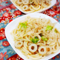 ふうはっちゃん's cooksnap of when they made ちくわのあっさり和風焼きうどん.